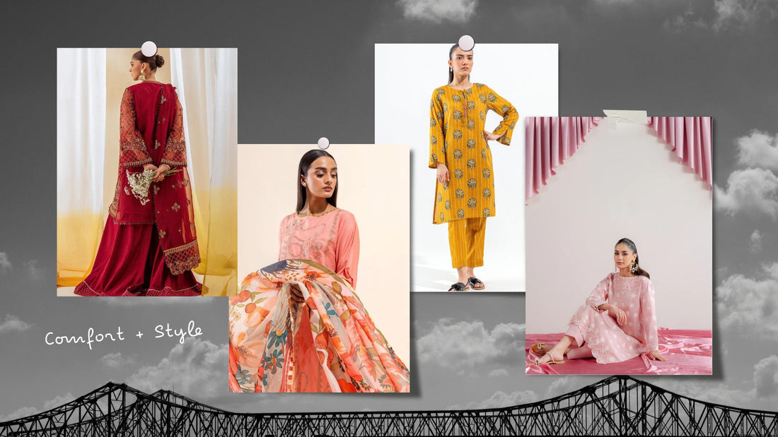 Dress Comfortably in Beechtree’s Unstitched Collection for Women