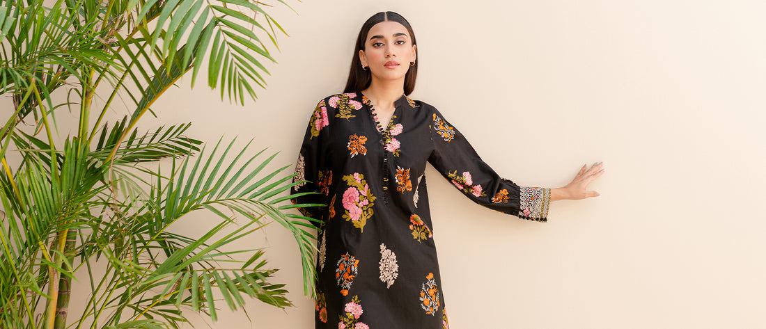 New Arrivals in Beechtree’s Unstitched Lawn Dresses