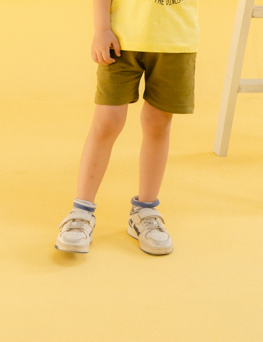 PULL-ON KNIT SHORTS