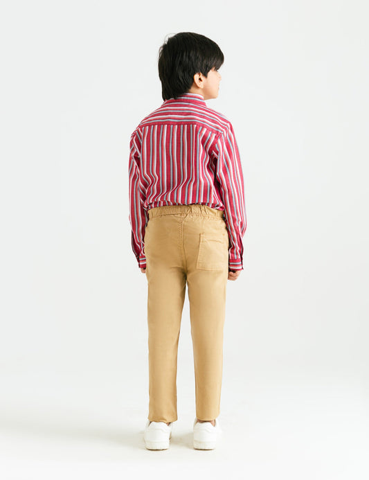 YARN DYED STRIPER SHIRT