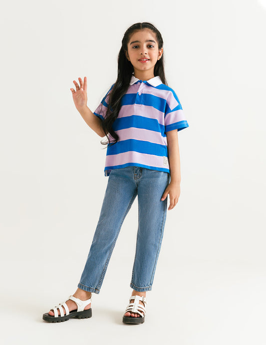 STRIPED POLO SHIRT