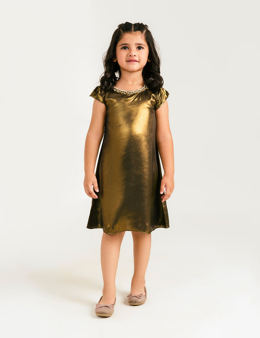 METALLIC DRESS