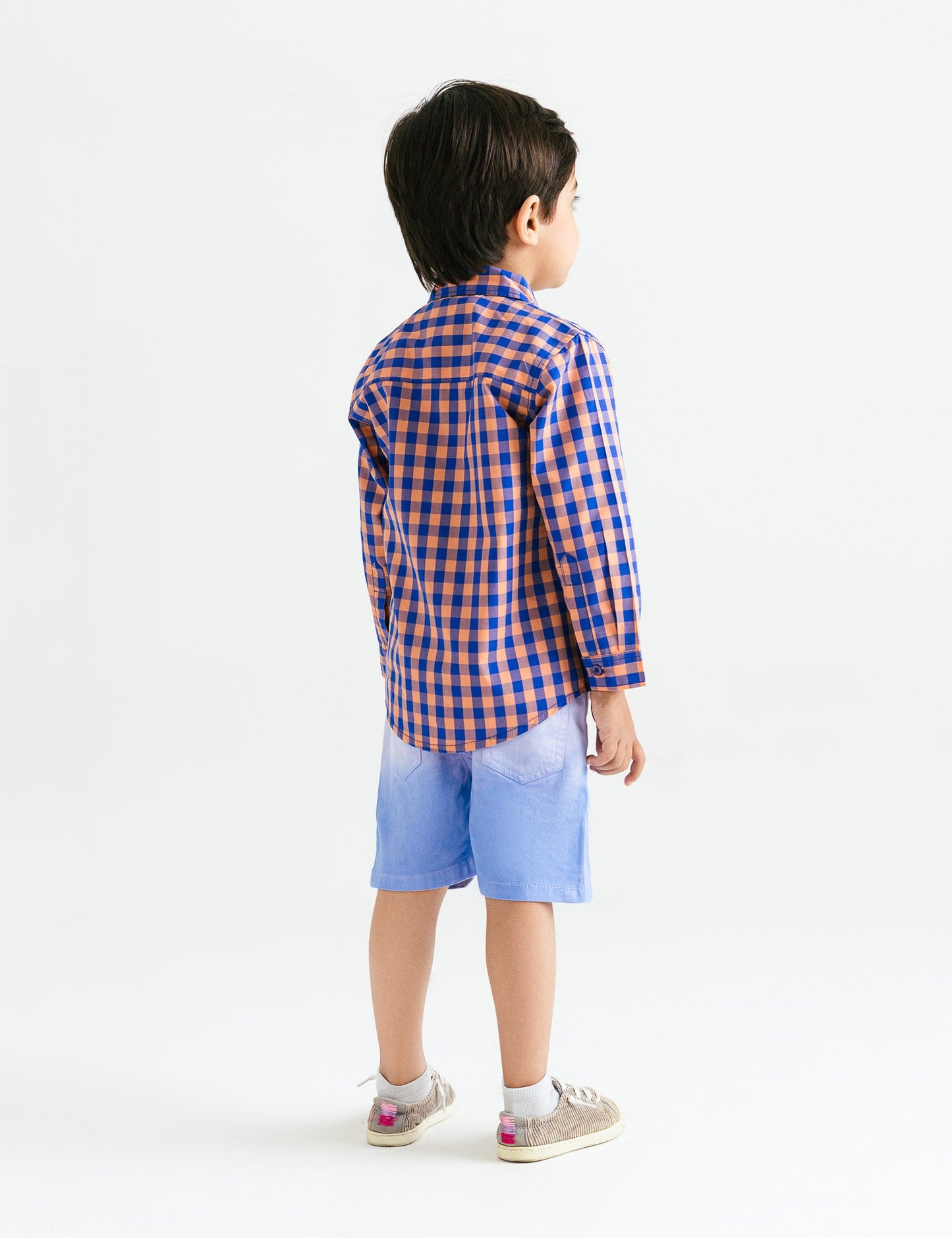 YARN DYED BUTTON DOWN SHIRT