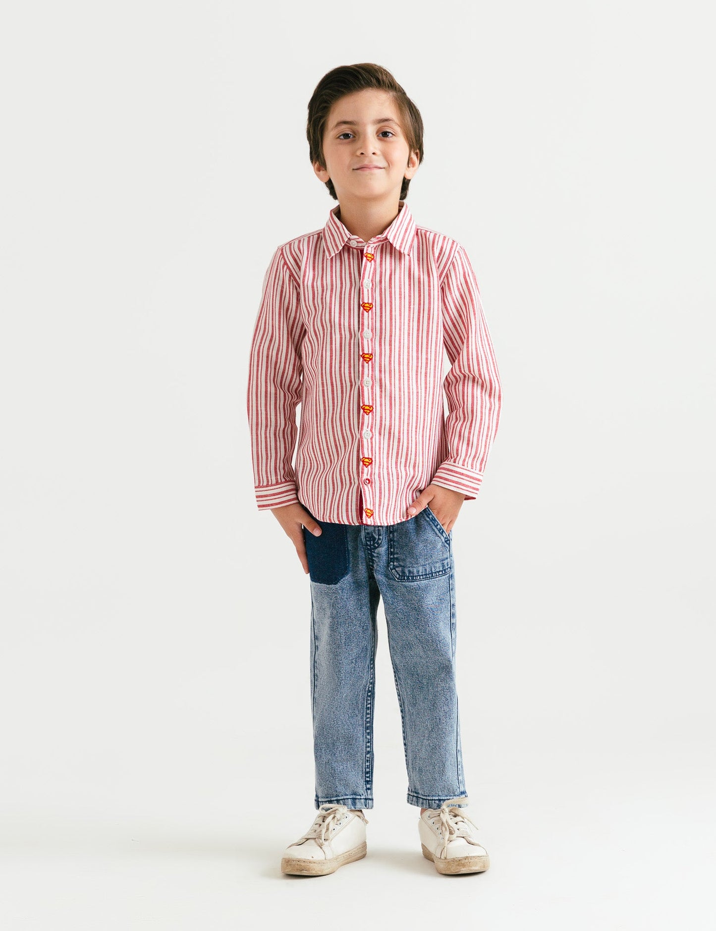 SUPERMAN Embroidered SHIRT