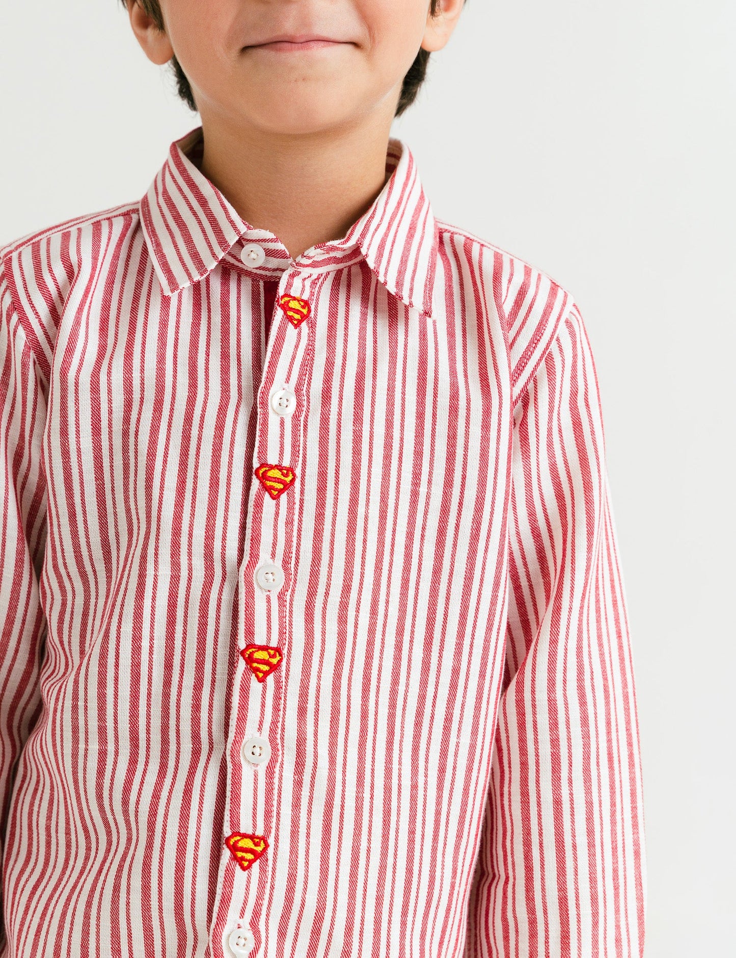 SUPERMAN Embroidered SHIRT