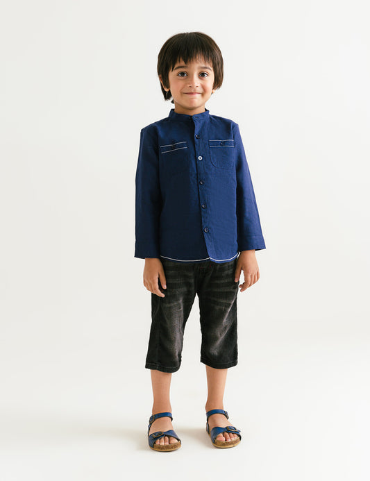 STYLISED BUTTON DOWN SHIRT