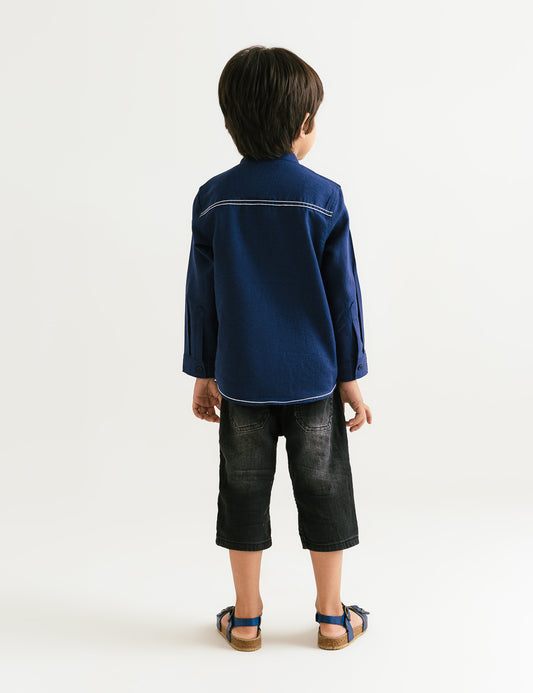 STYLISED BUTTON DOWN SHIRT