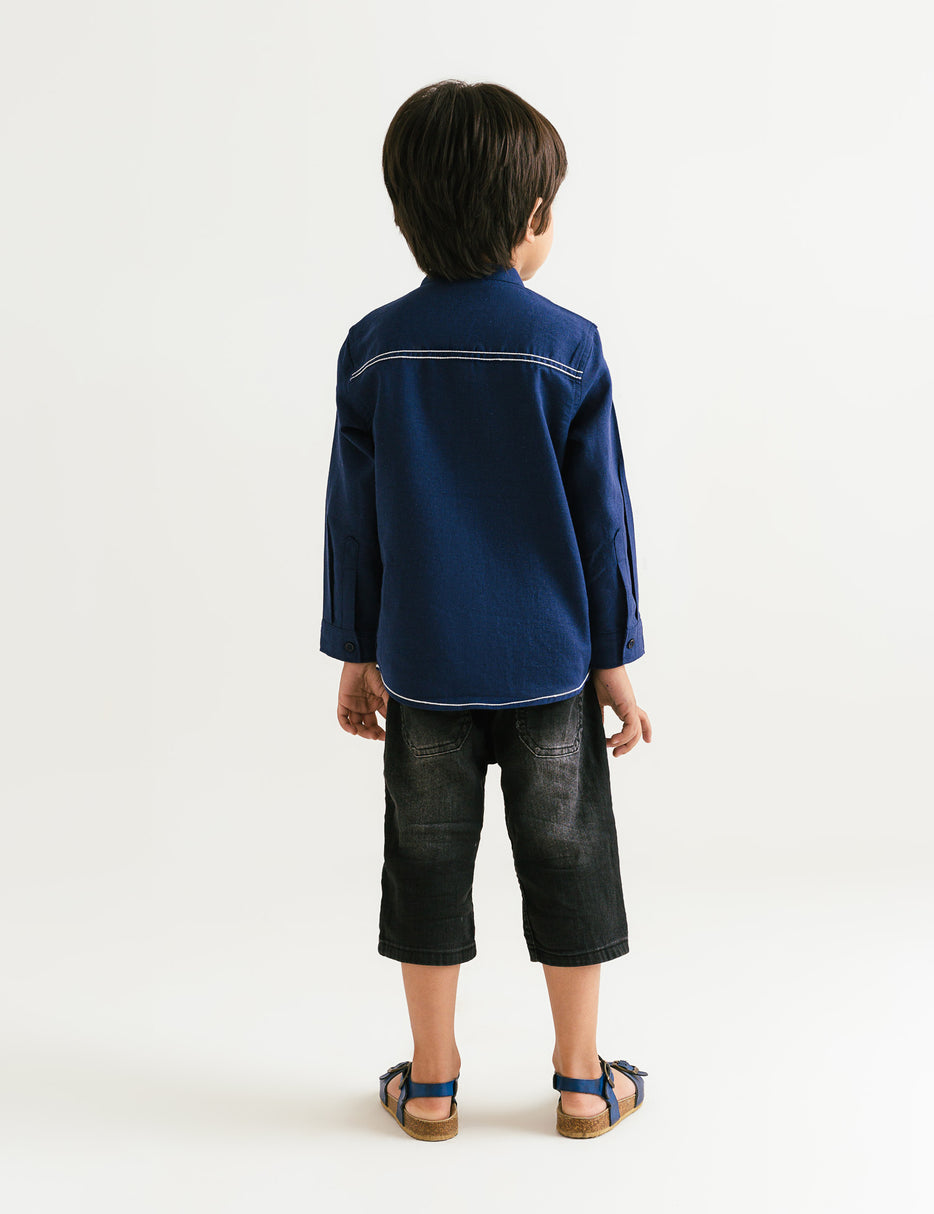 STYLISED BUTTON DOWN SHIRT