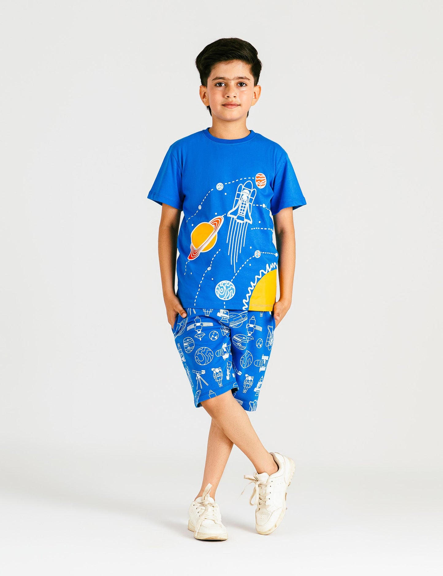 2 PIECE SPACE GRAPHIC SUIT