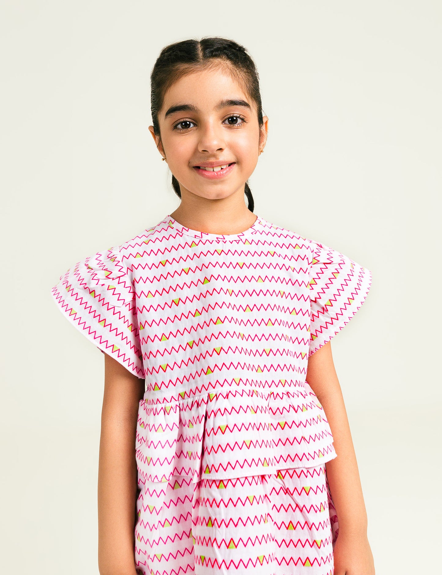 PEPLUM WOVEN TOP