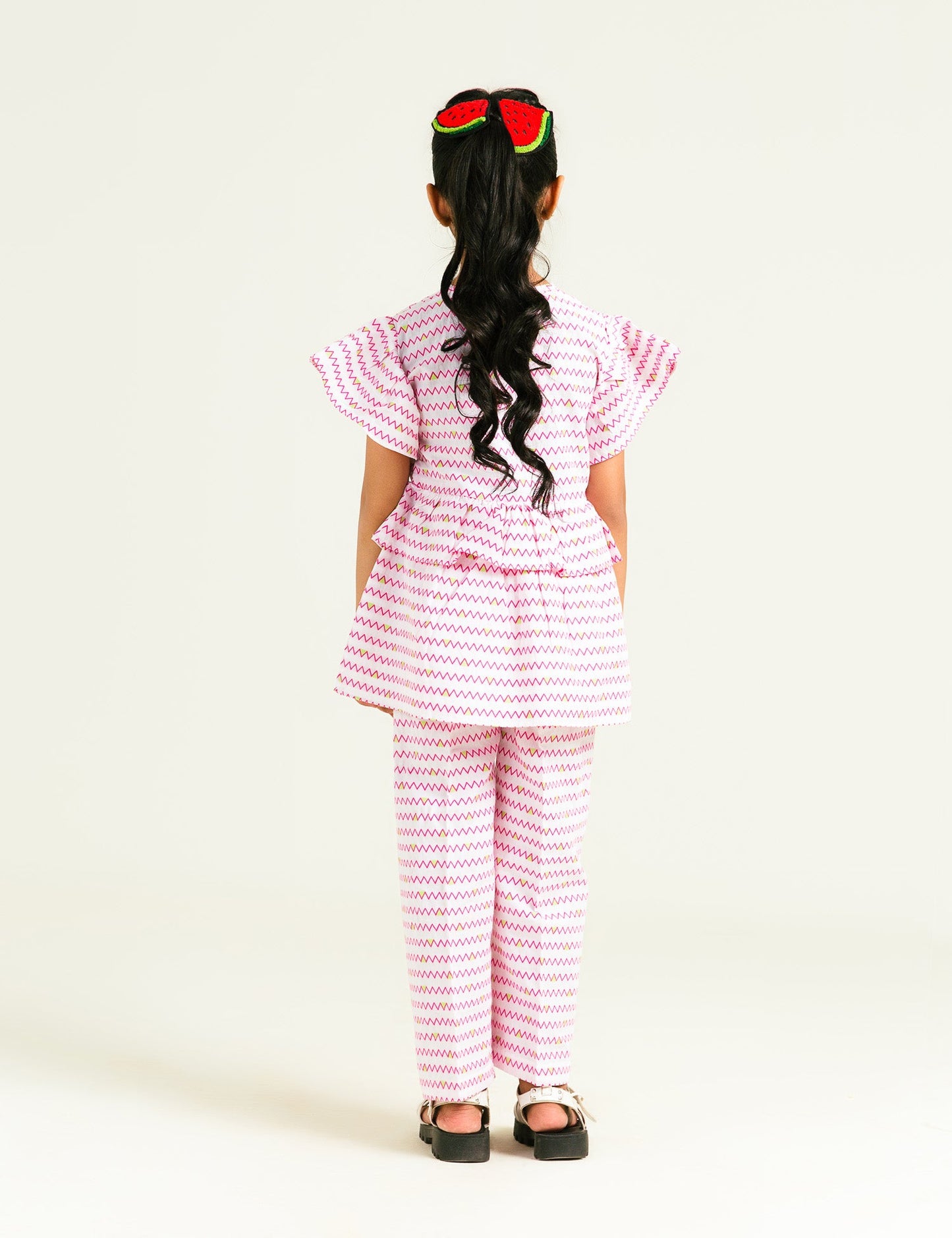 PEPLUM WOVEN TOP