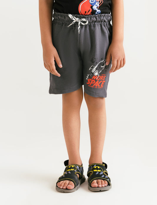 PRINTED TERRY SHORTS