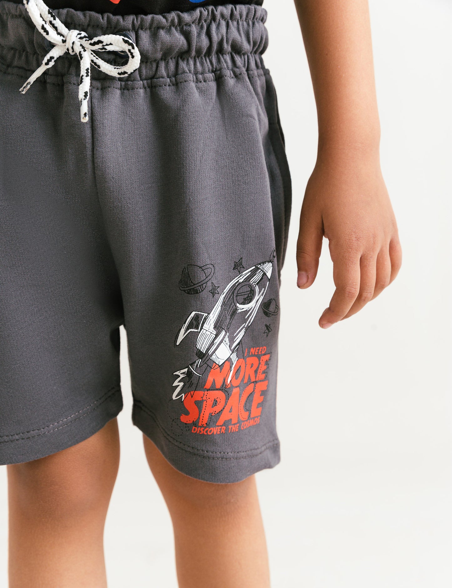 PRINTED TERRY SHORTS