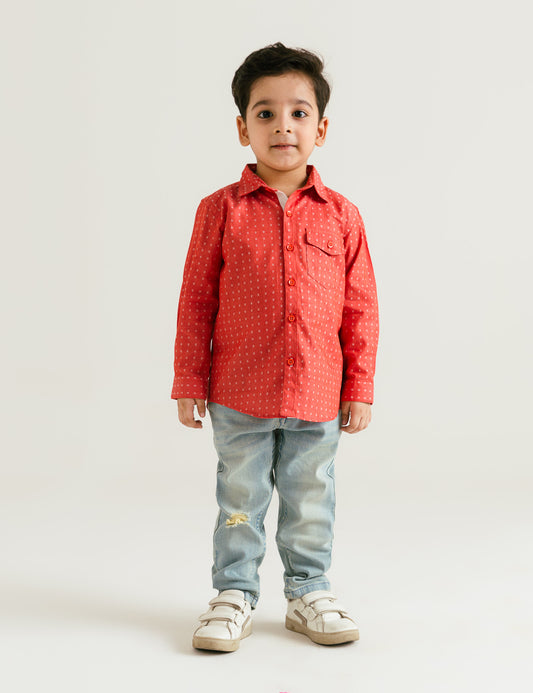 STYLISED BUTTON DOWN SHIRT