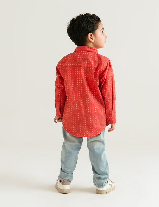 STYLISED BUTTON DOWN SHIRT