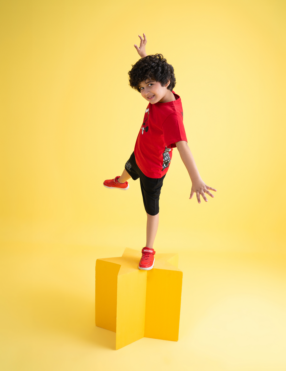 2 PIECE SPIDERMAN GRAPHIC SUIT