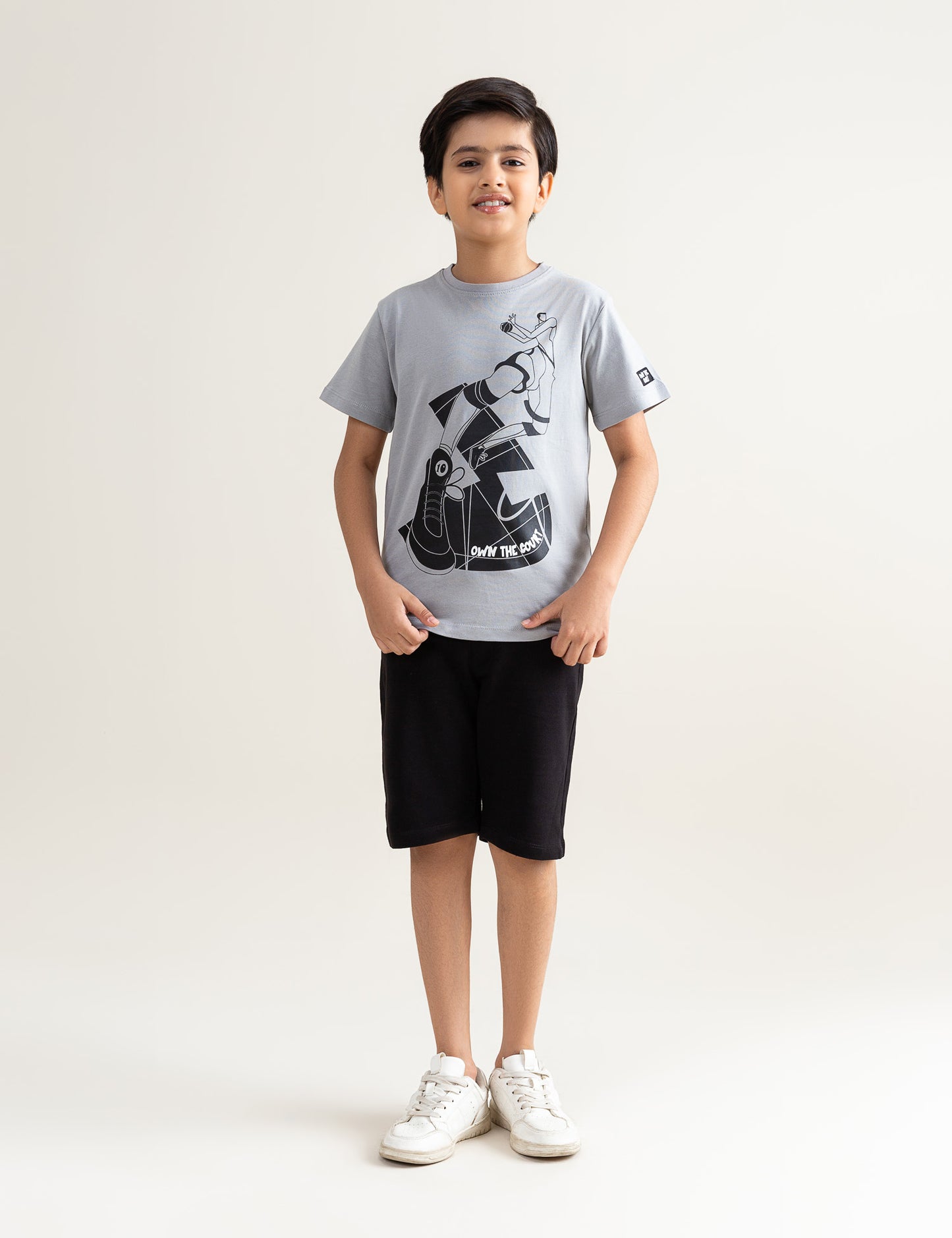 OWN THE COURT BASKETBALL GRAPHIC T-SHIRT