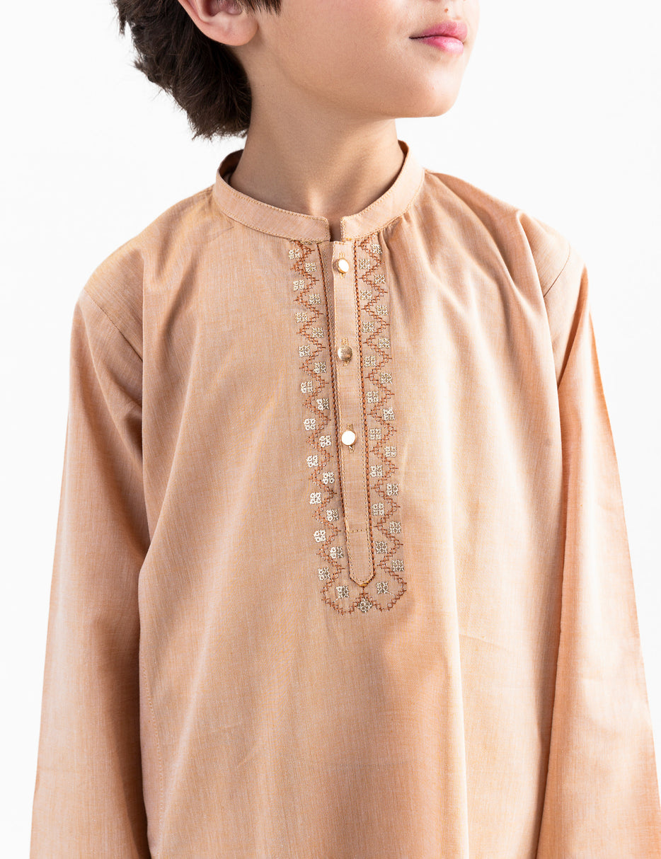 2 PIECE EMBROIDERED SUIT