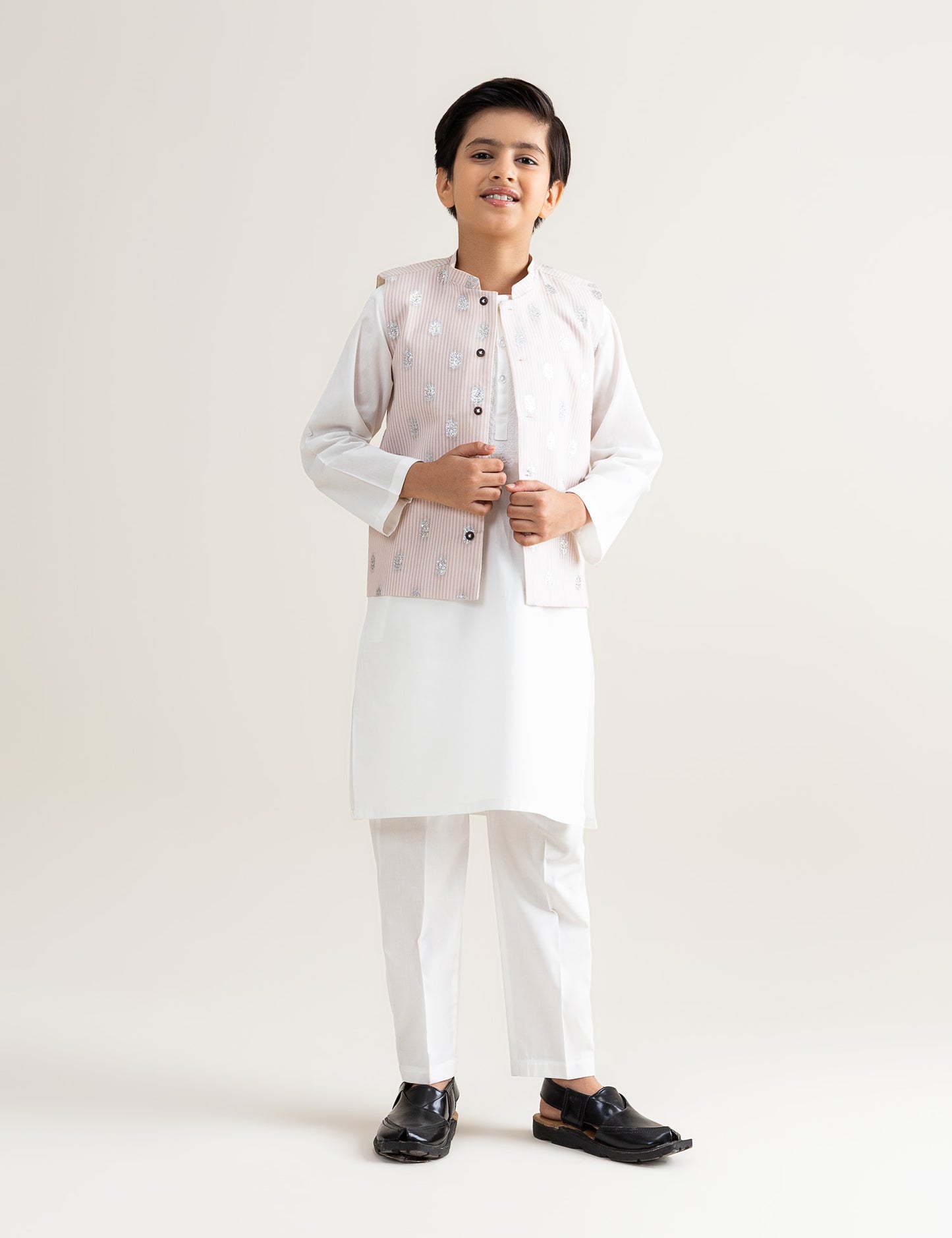 JACQUARD WAISTCOAT
