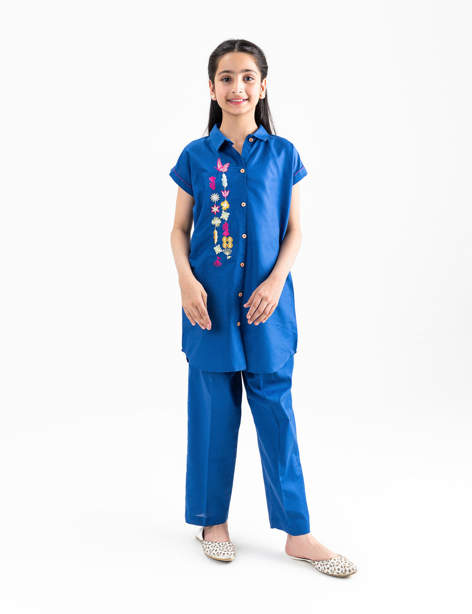 2 PIECE BUTTON DOWN SUIT