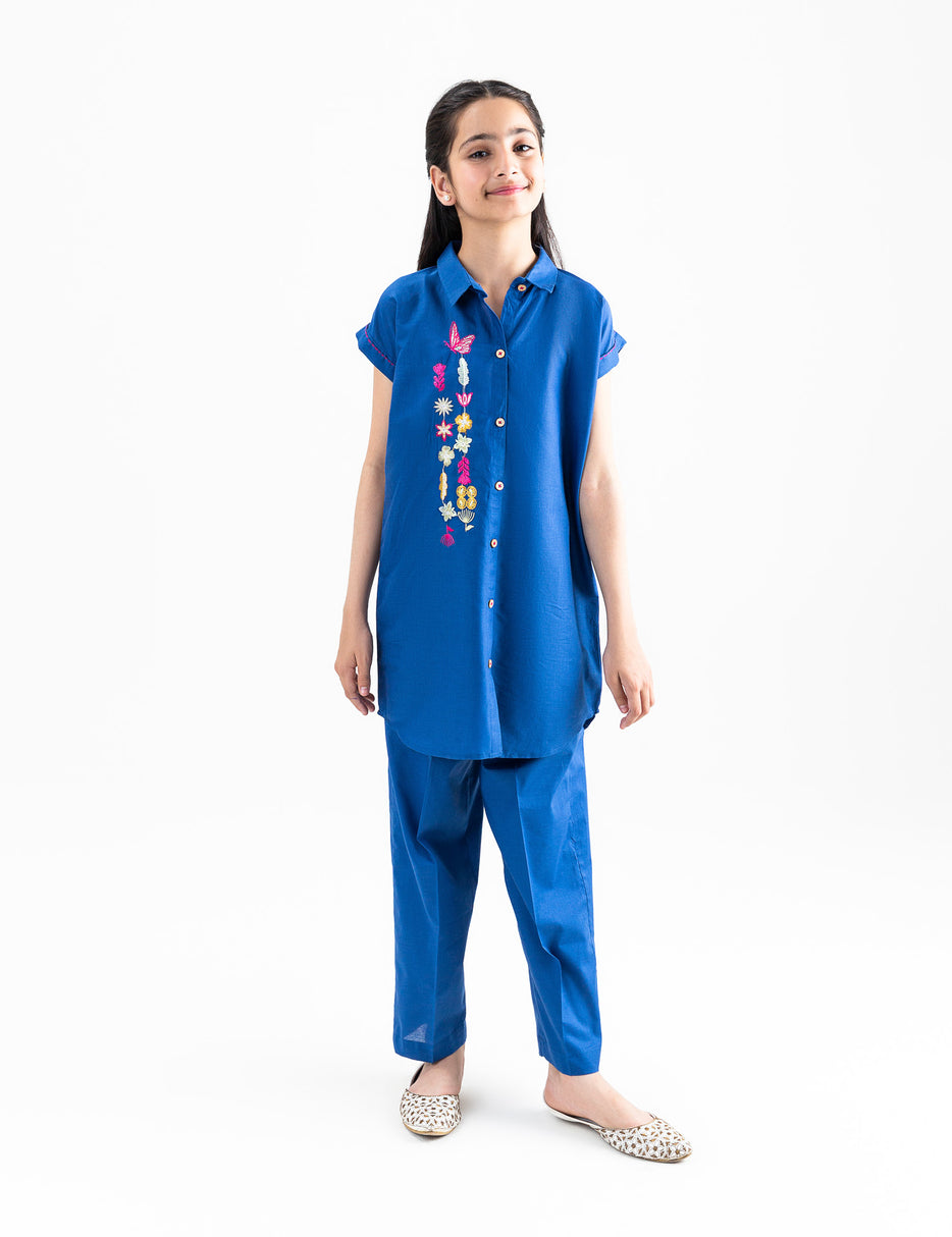 2 PIECE BUTTON DOWN SUIT