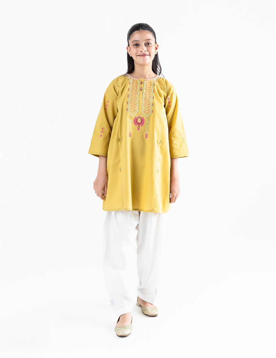 ALLOVER EMBROIDERED KURTI