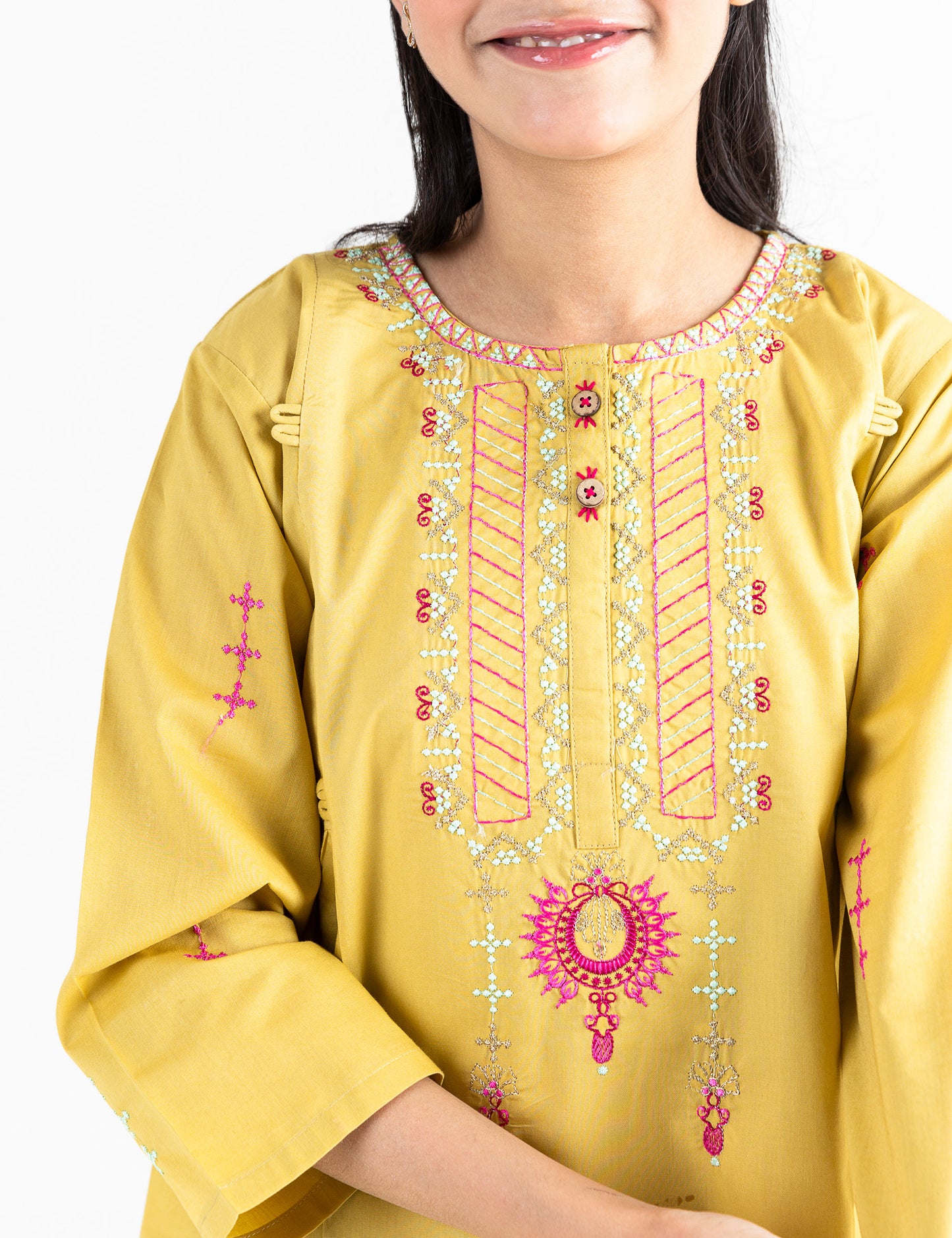 ALLOVER EMBROIDERED KURTI