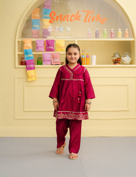 2 PIECE TILLA EMBROIDERED SUIT