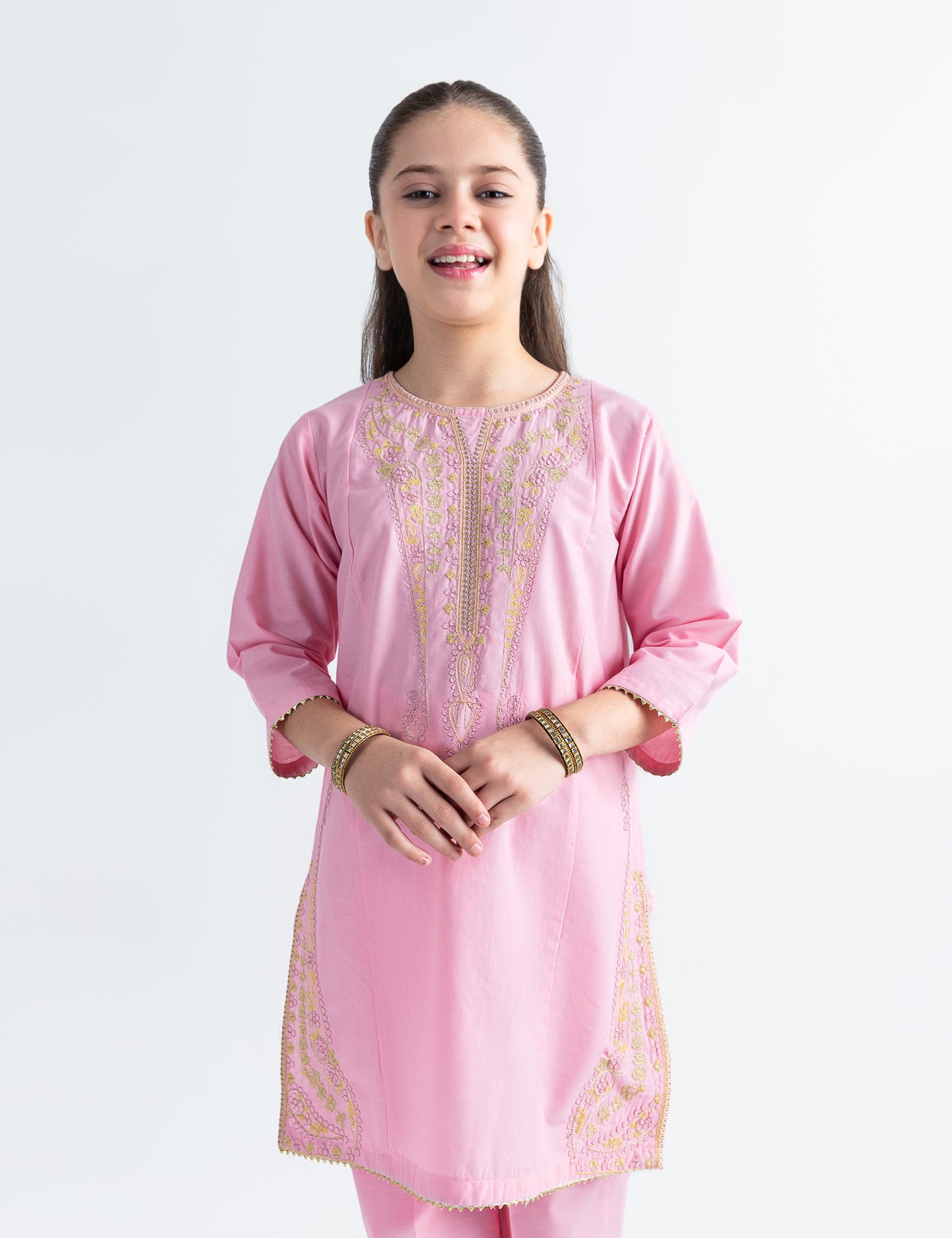 2 PIECE PAILSLEY EMBROIDERED SUIT