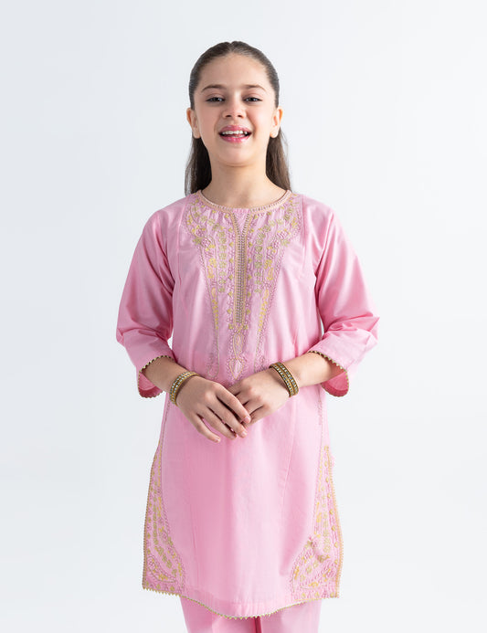 2 PIECE PAILSLEY EMBROIDERED SUIT