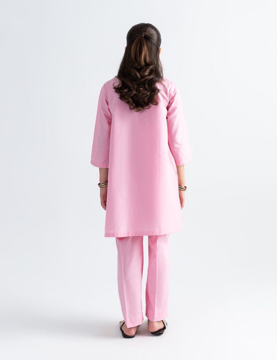 2 PIECE PAILSLEY EMBROIDERED SUIT