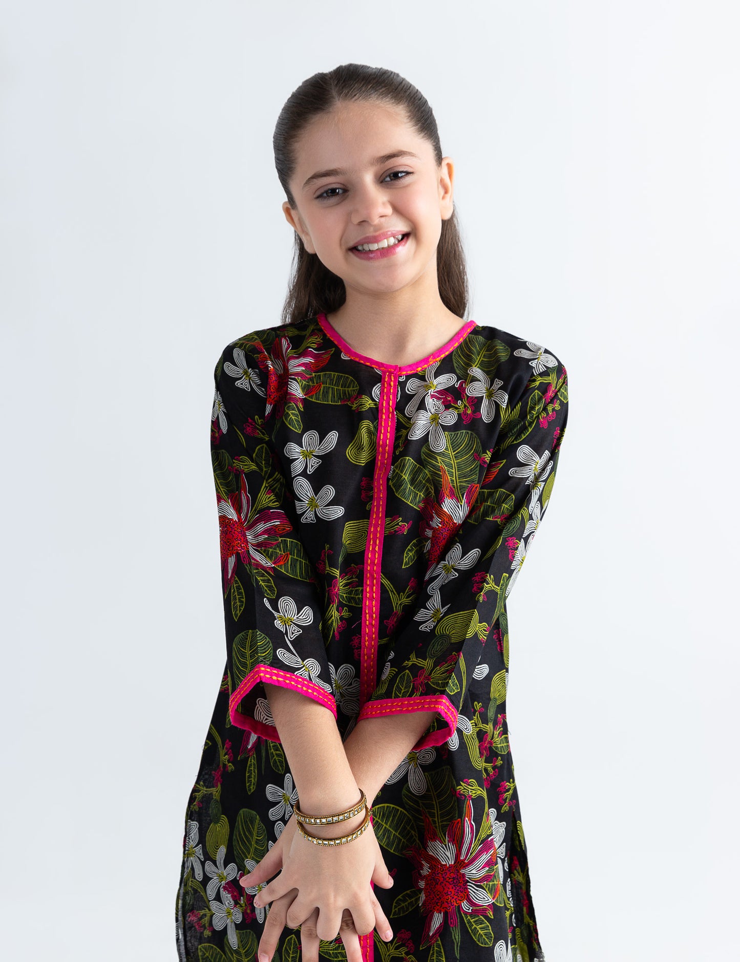 2 PIECE FLORAL PRINTED SUIT