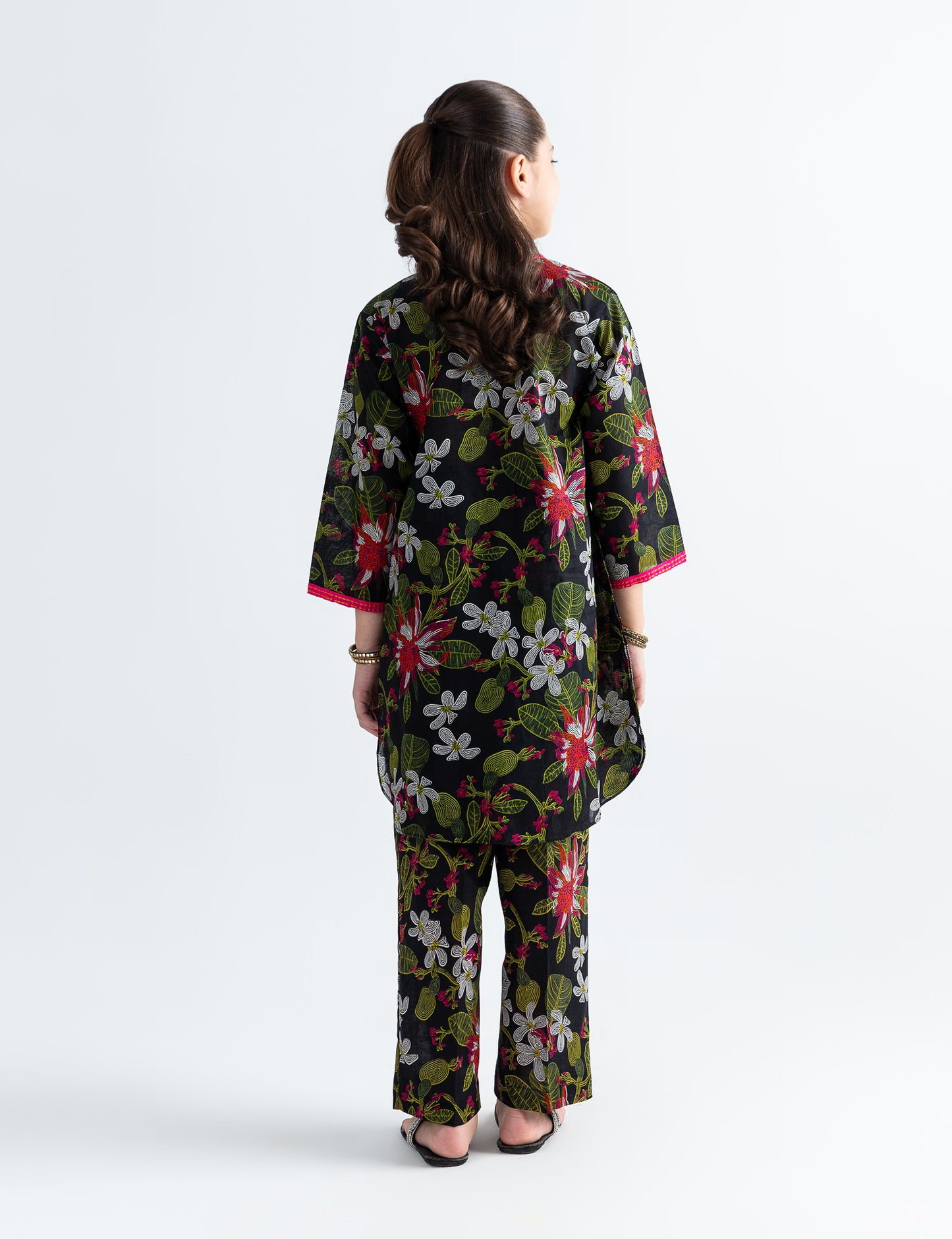 2 PIECE FLORAL PRINTED SUIT
