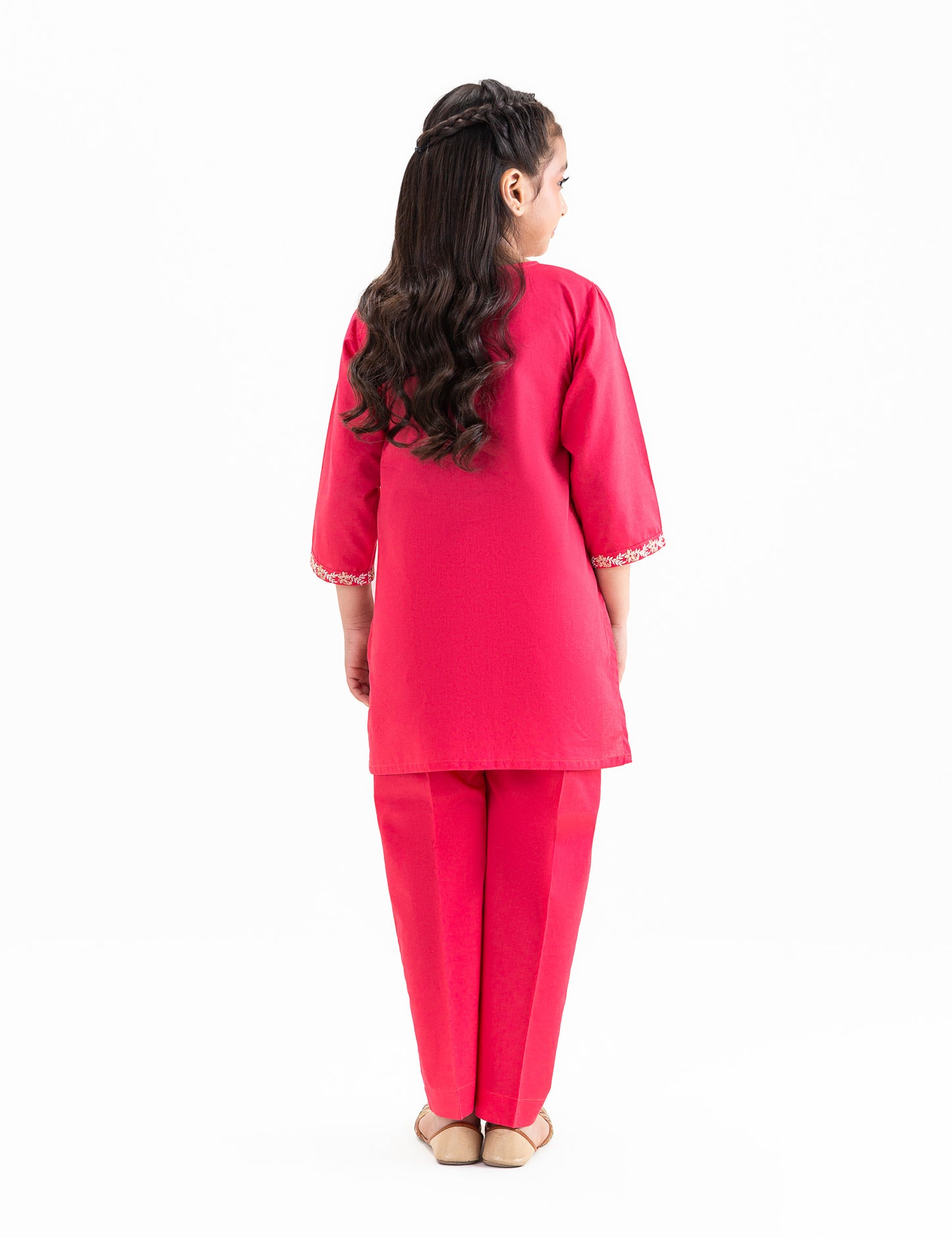 2 PIECE EMBROIDERED SUIT