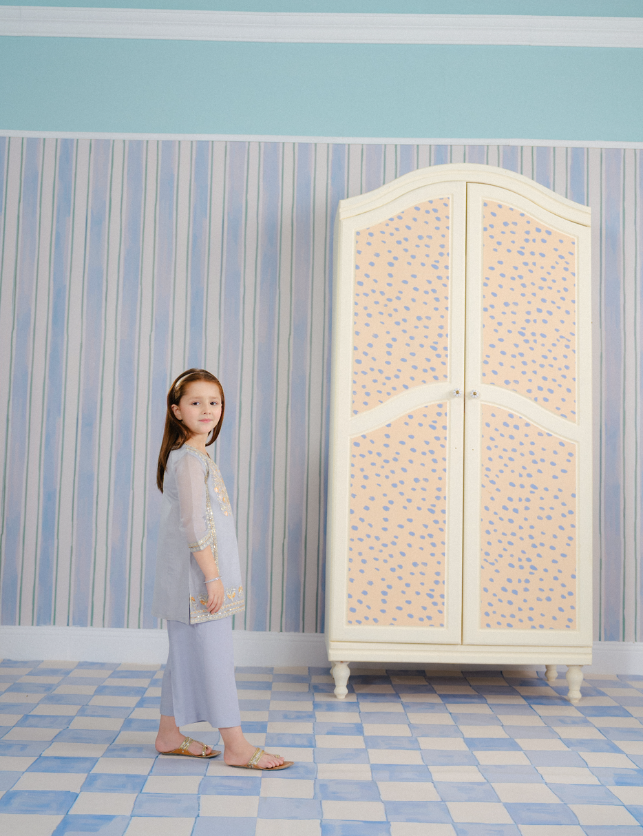 2 PIECE ETHNIC EMBROIDERY SUIT