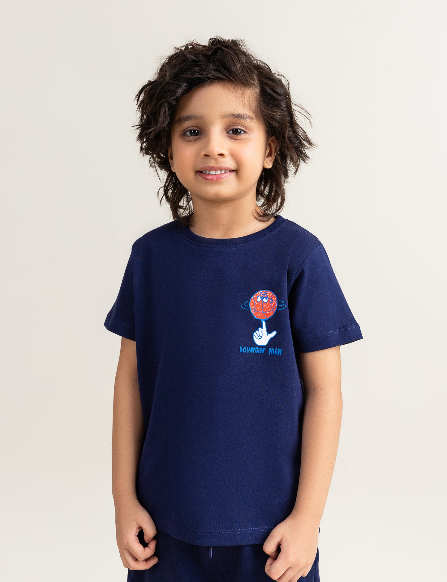 BOUNCING HIGH PRINTED T-SHIRT