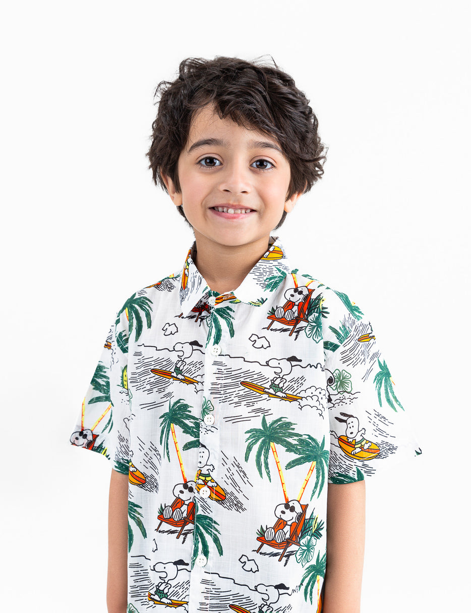 SNOOPY GRAPHIC SHIRT