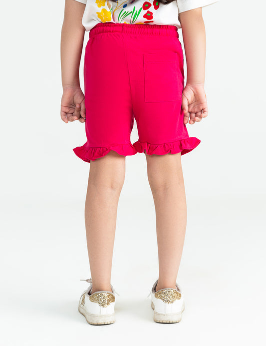 PALM TREE PRINTED SHORTS