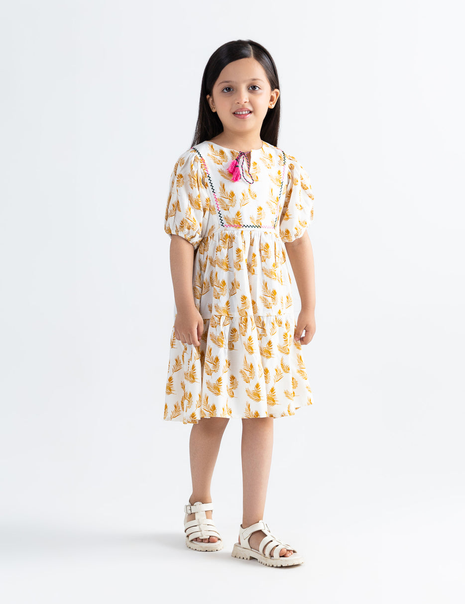 PRINTED DRESS