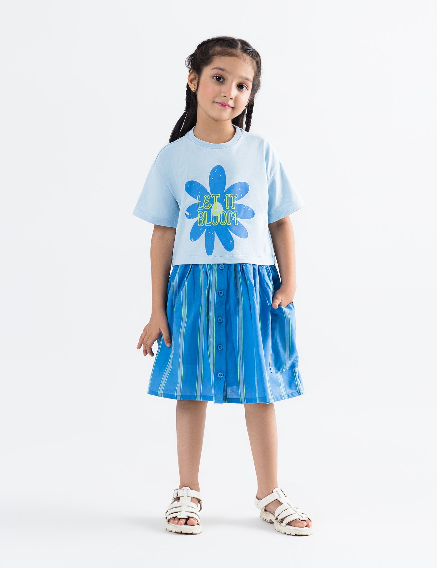 LET IT BLOOM PRINTED DRESS