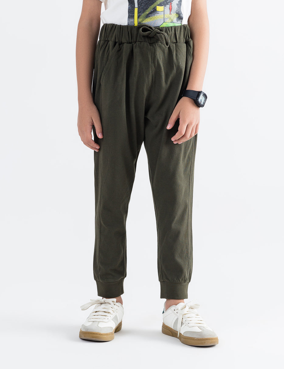 BASIC JERSEY TROUSER