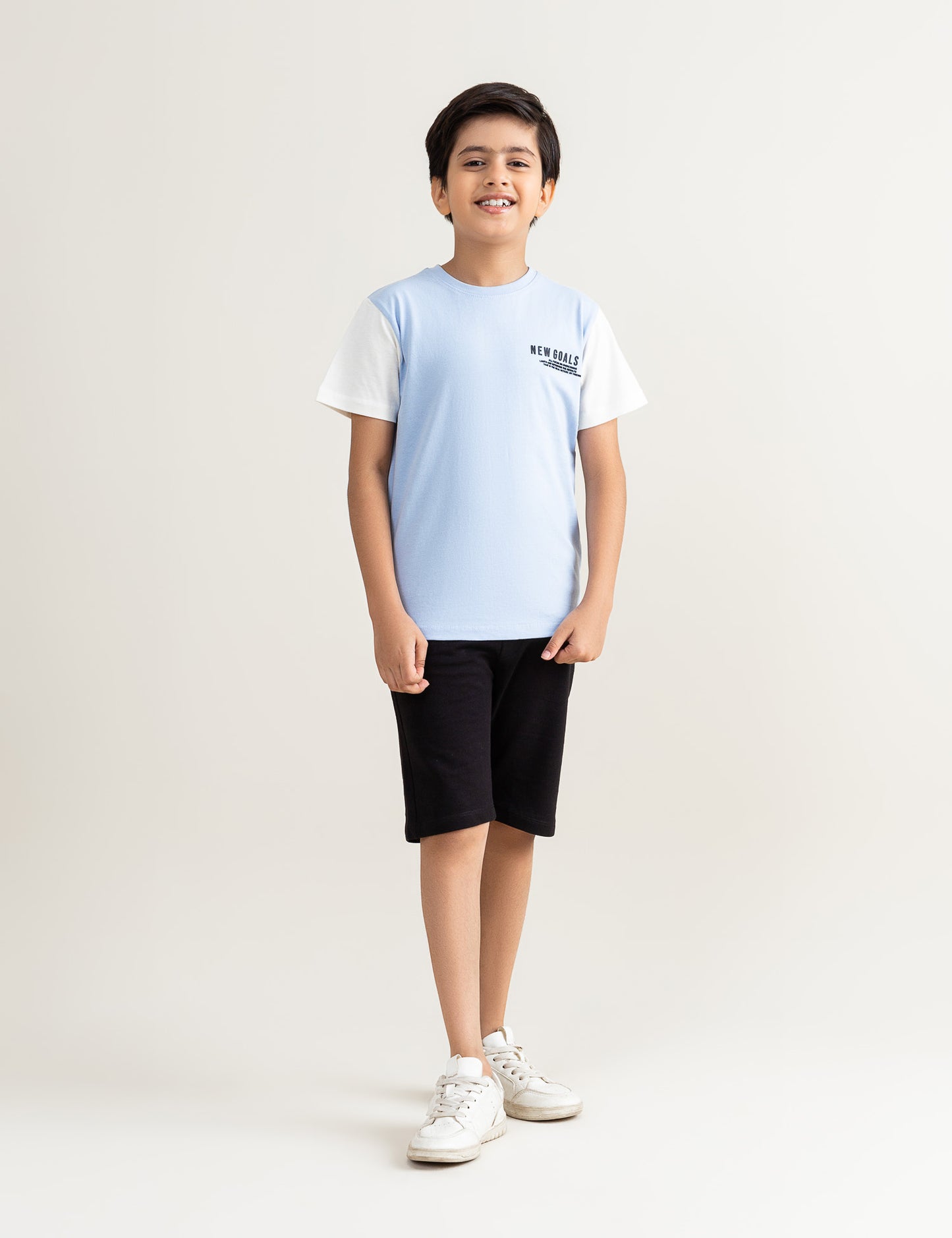 NEW GOALS PRINTED T-SHIRT