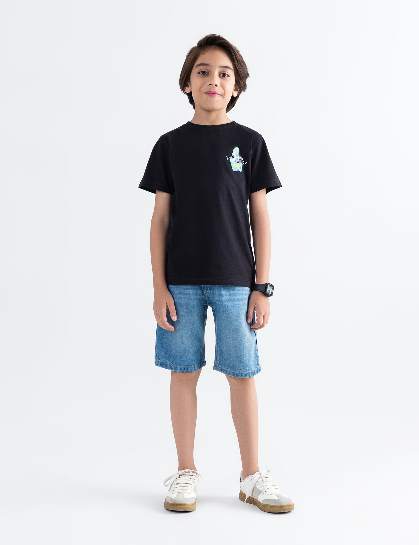 UNLEASH YOUR ENERGY PRINTED T-SHIRT