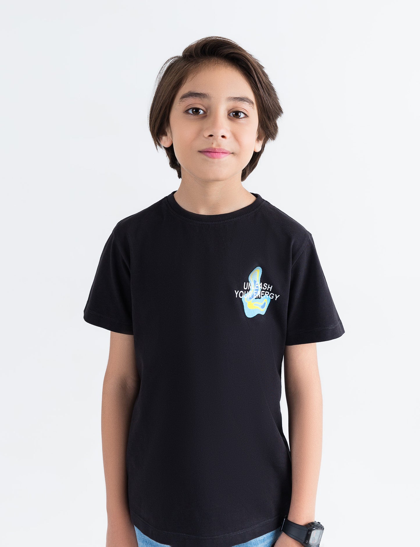 UNLEASH YOUR ENERGY PRINTED T-SHIRT