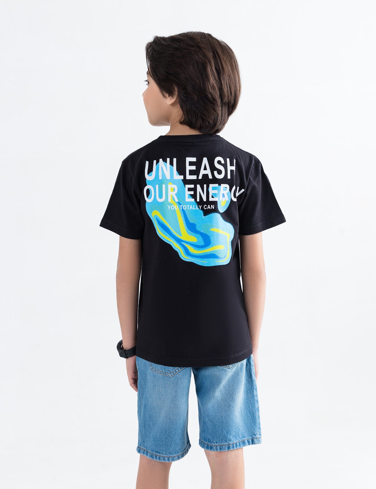 UNLEASH YOUR ENERGY PRINTED T-SHIRT