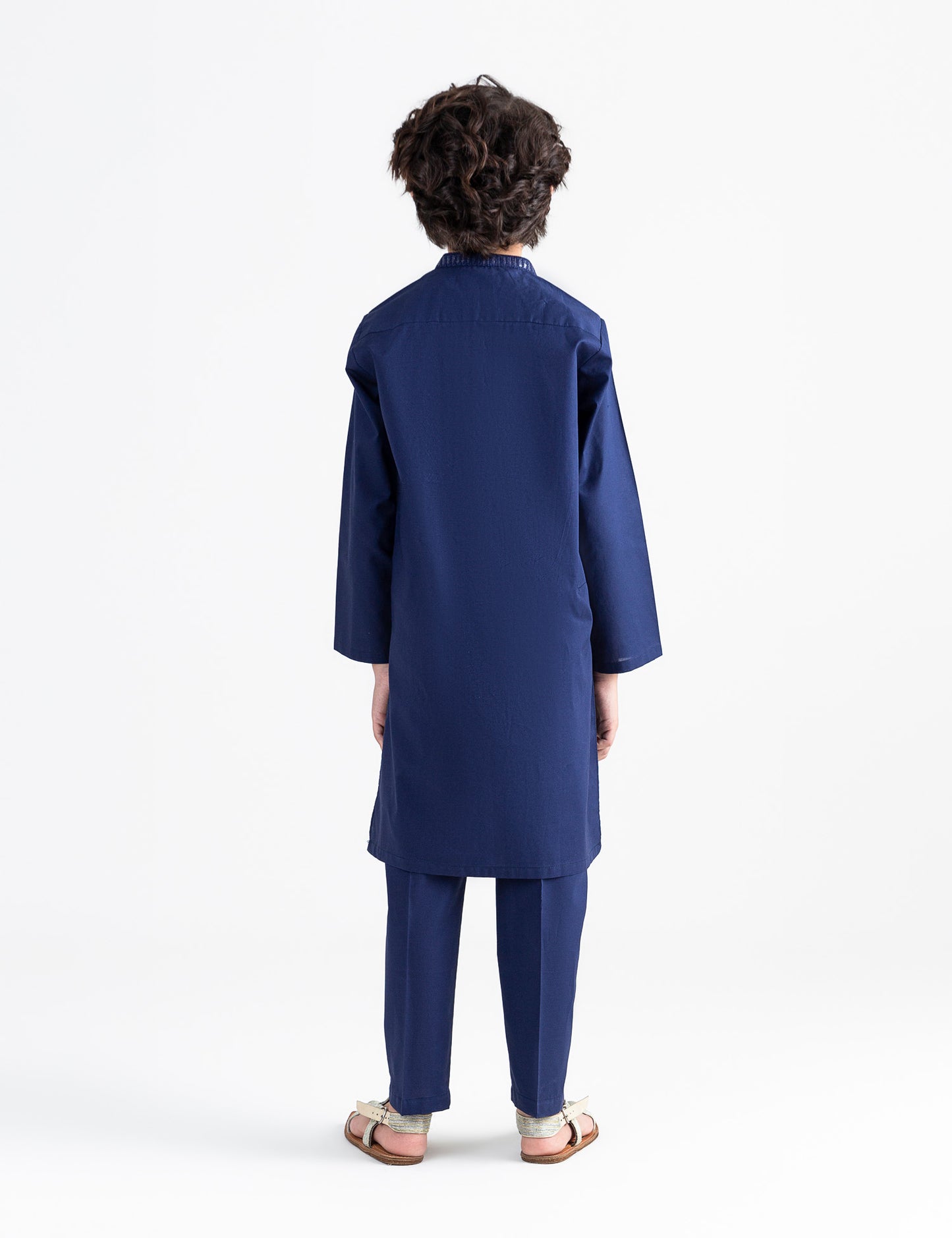 2 PIECE SEQUIN POCKET EMBROIDERED SUIT