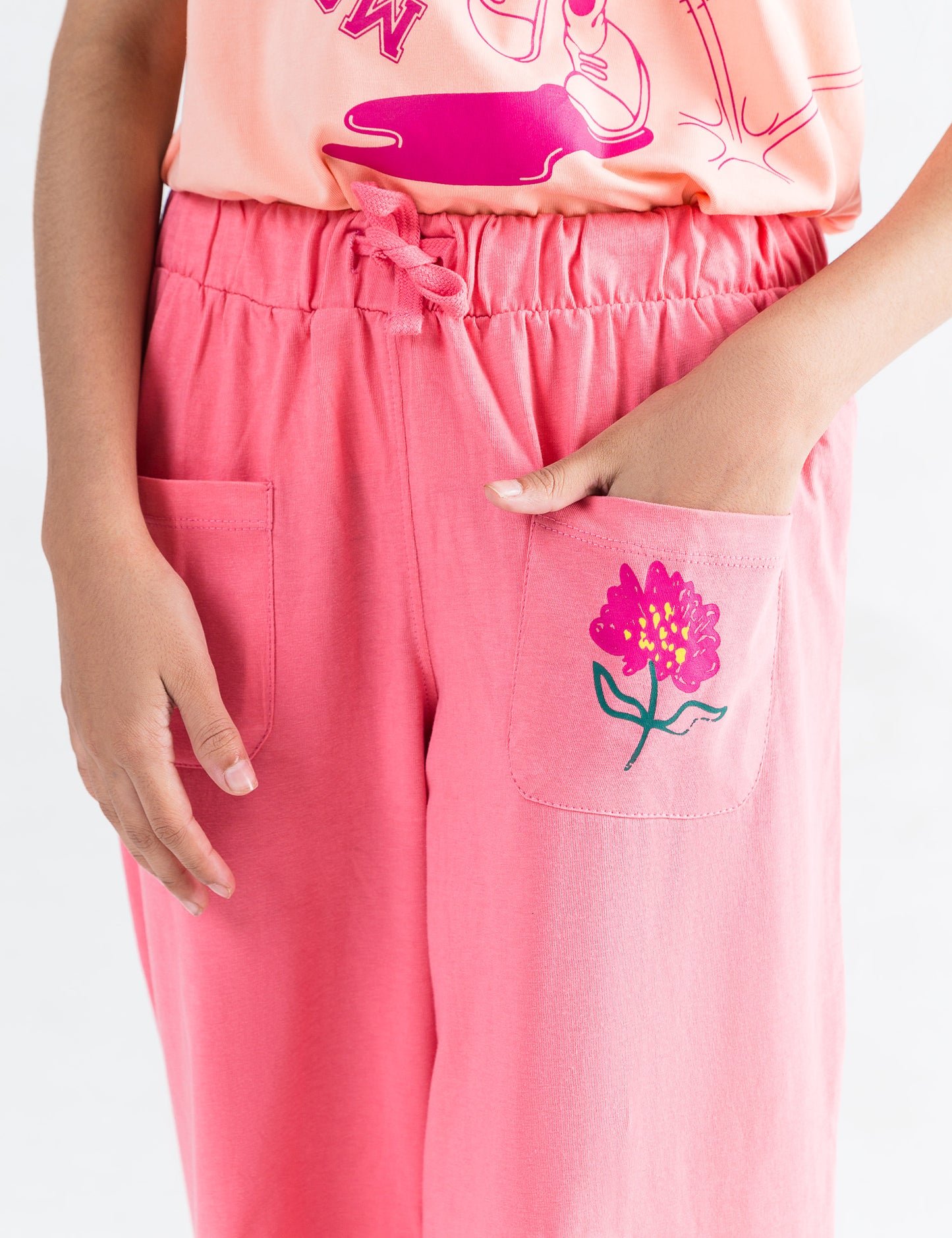 FLORAL PRINTED TROUSER