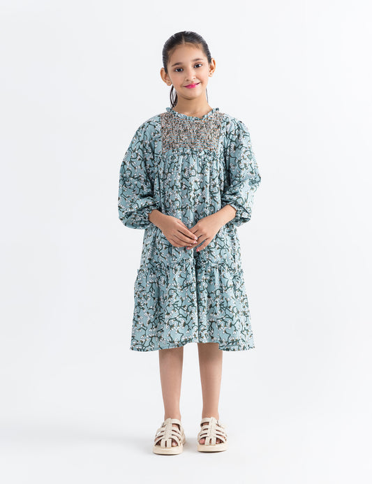 FLORAL PRINTED DRESS