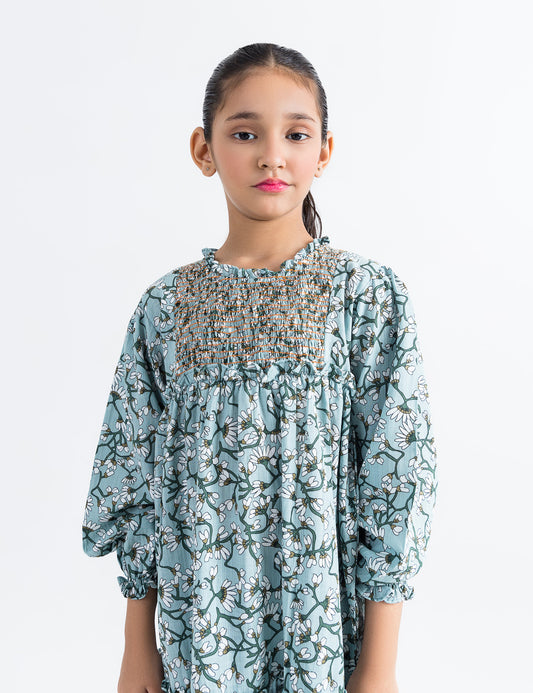 FLORAL PRINTED DRESS