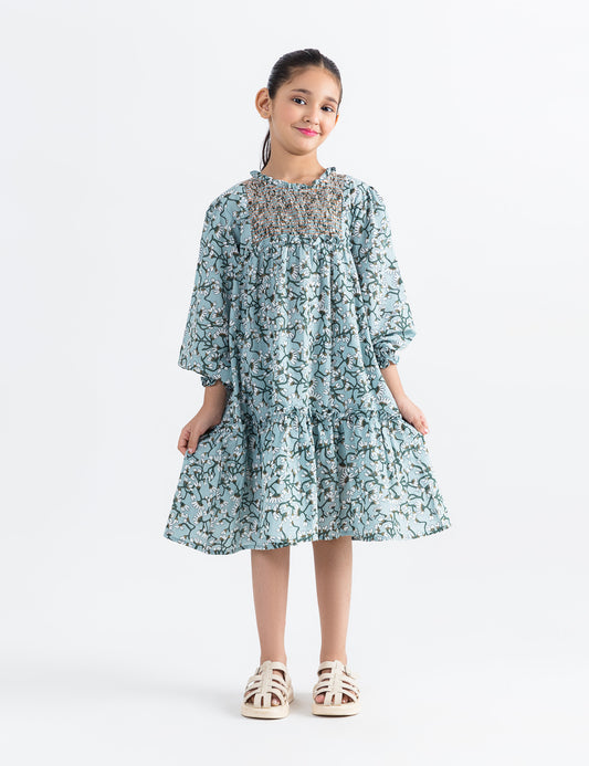 FLORAL PRINTED DRESS